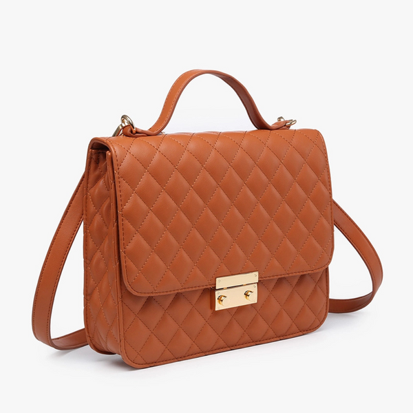 Jen & Co Halston Quilted Convertible Backpack