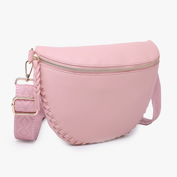 Jen & Co Janae Whipstitch Crossbody/Sling Bag