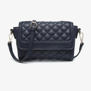 Jen & Co Ryan Quilted Structured Crossbody Bag