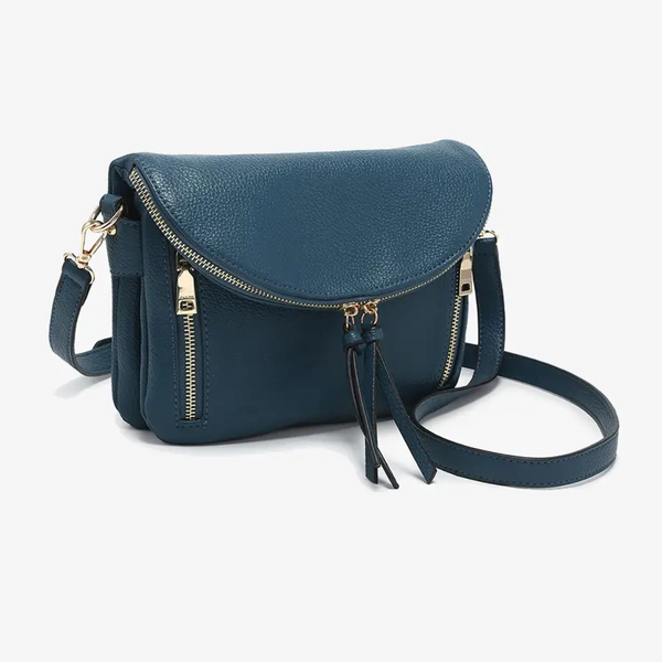 Jen & Co Aubree Flapover Multi-Compartment Crossbody Bag