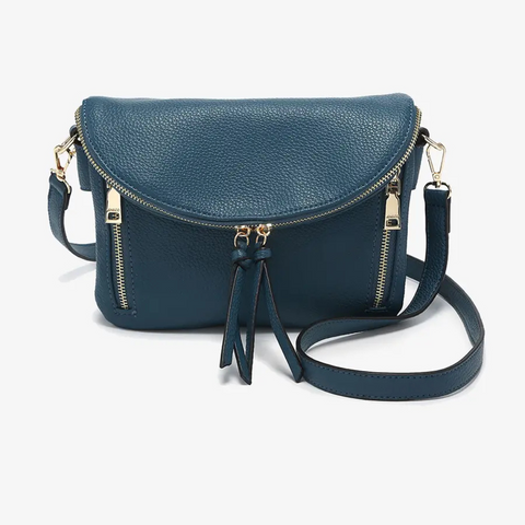 Jen & Co Aubree Flapover Multi-Compartment Crossbody Bag