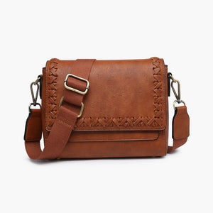 Jen & Co Francesca Whipstitch Crossbody Bag