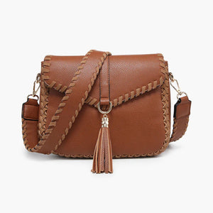 Jen & Co Cam Whipstitch Shoulder Bag