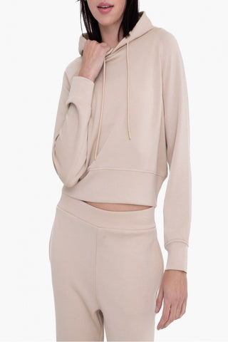 Limitless Cropped Hoodie Pullover