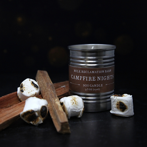 Milk Reclamation Barn Campfire Nights Trail Cup Candle
