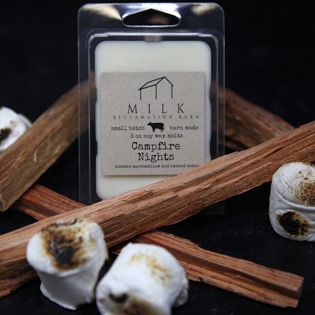 Milk Reclamation Barn Campfire Nights Wax Melts