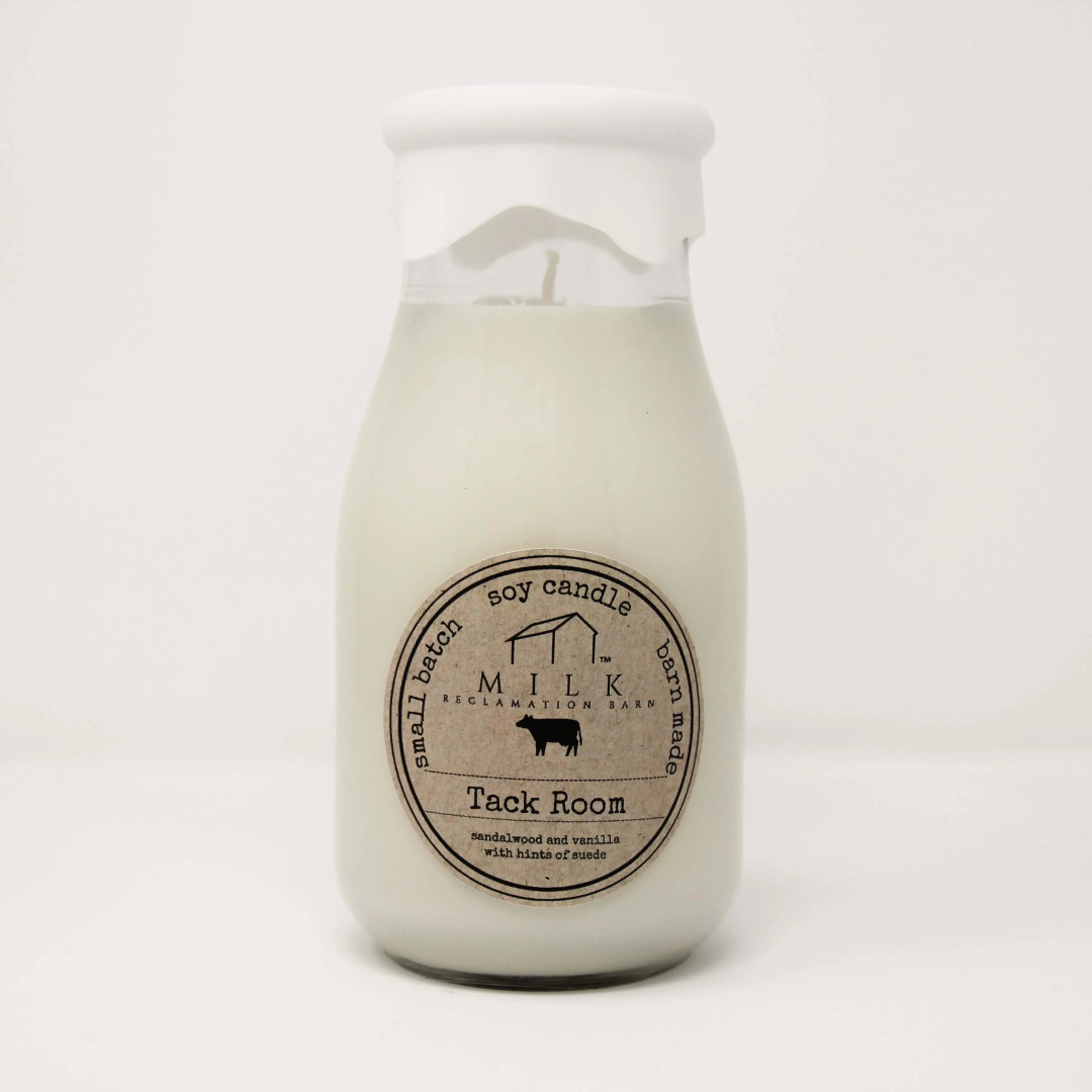 Milk Reclamation Barn Tack Room Milk Bottle Candle