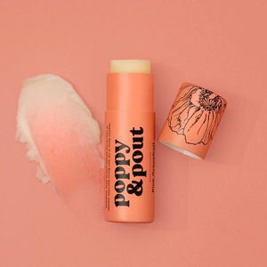 Poppy & Pout: Pink Grapefruit Lip Balm