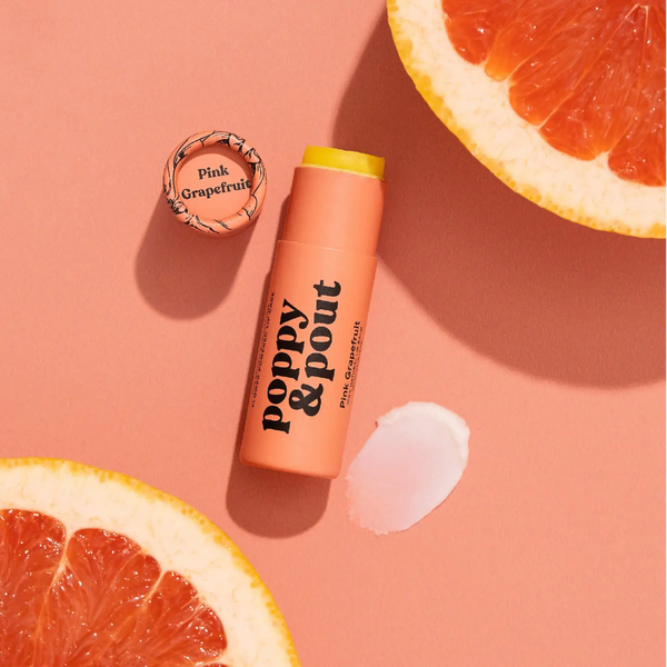 Poppy & Pout: Pink Grapefruit Lip Balm