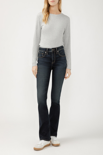 Avery High Rise Slim Bootcut Jeans