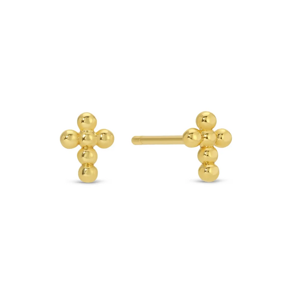 Multi Cross Stud Earring Set