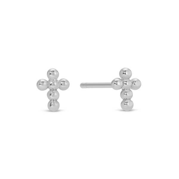 Multi Cross Stud Earring Set