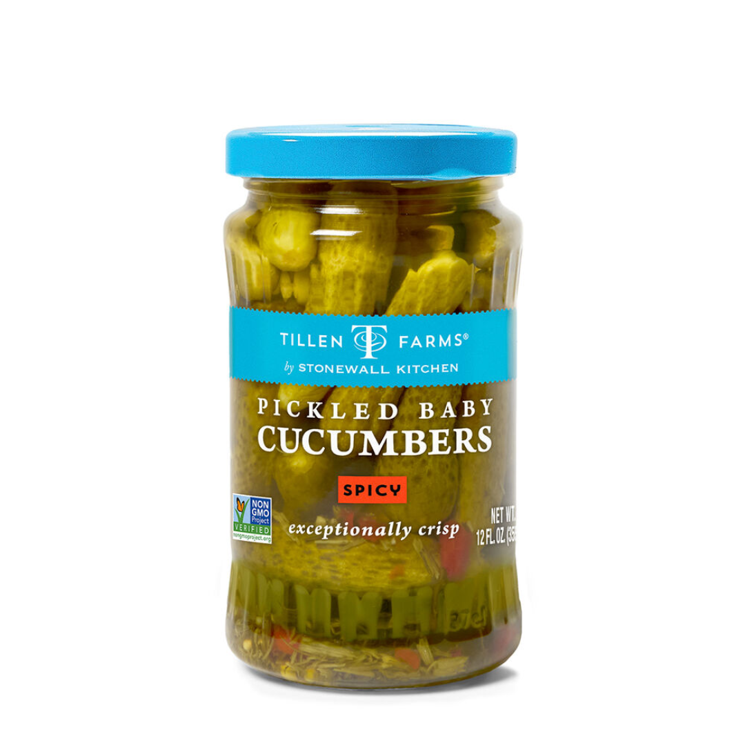 Tillen Farms by Stonewall Kitchen: Spicy Baby Cucumbers