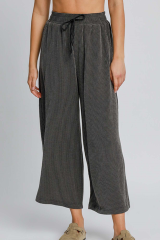 Something About You Rib Knit Straight Leg Pants