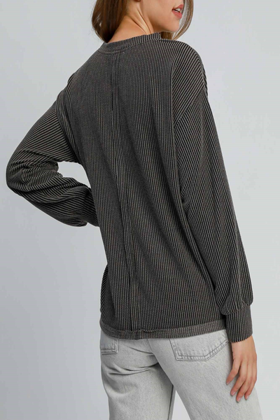 After Hours Rib Knit Top