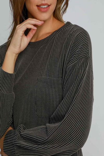 After Hours Rib Knit Top