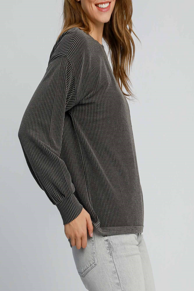 After Hours Rib Knit Top