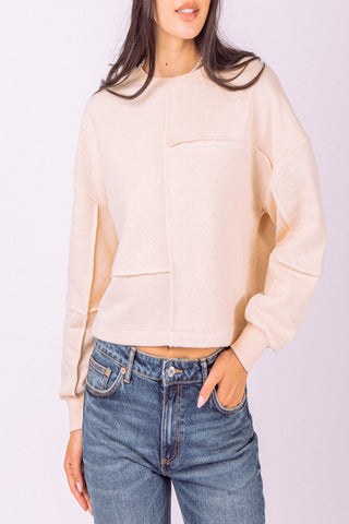 Fall Breeze Brushed French Terry Top