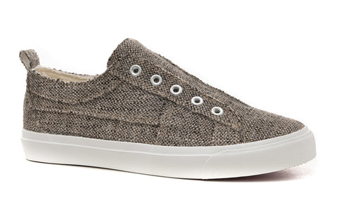 Babalu Tweed Canvas Slip-On Shoes