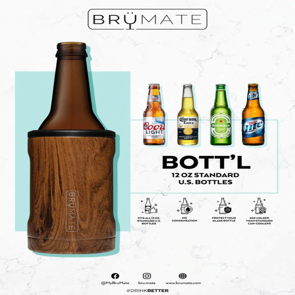 BrüMate Hopsulator Bott’l- Glitter Charcoal