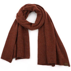 C.C Soft Recycled Yarn Fine Cuff Scarf