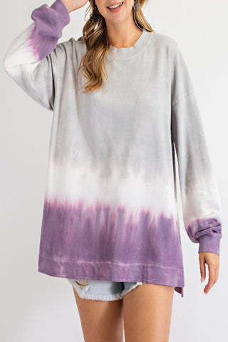 Wildcat Victory Ombré Dye Knit Top