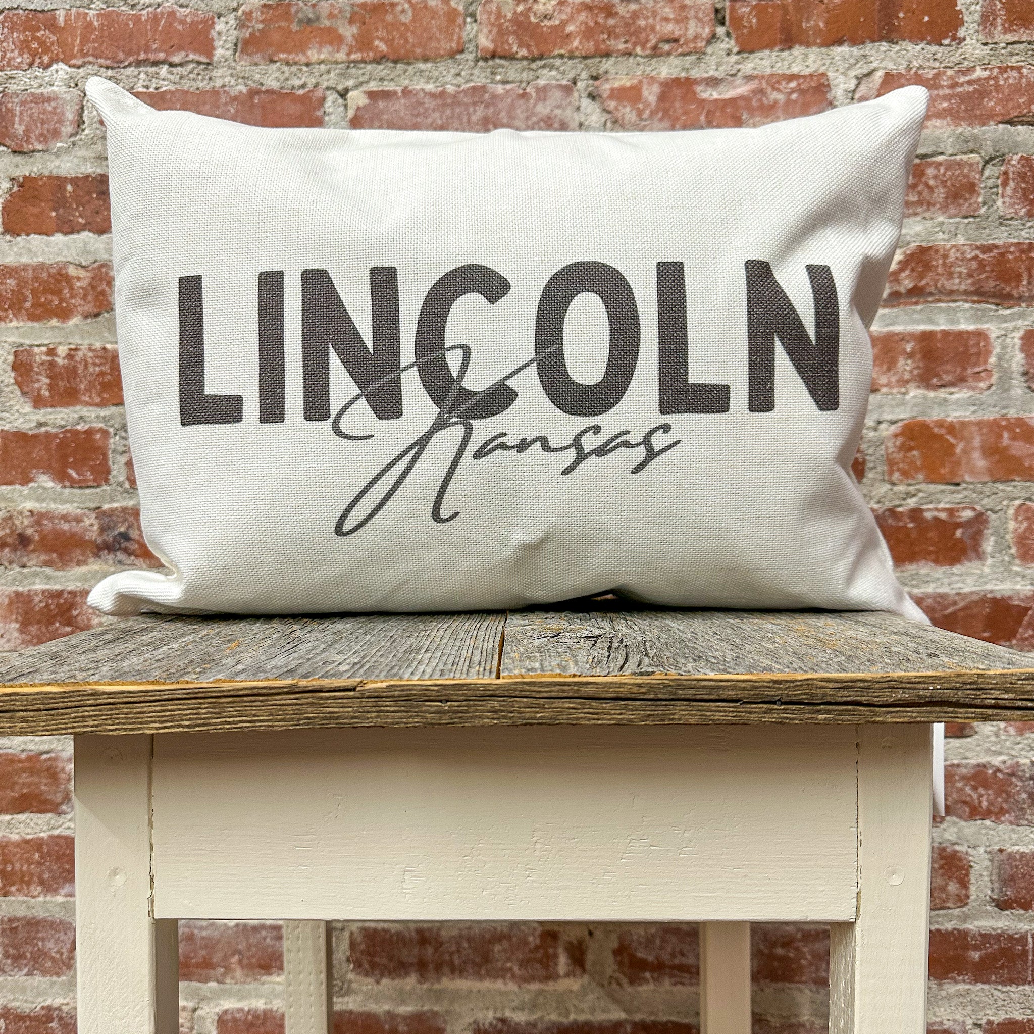 Lincoln, KS Lumbar Pillow
