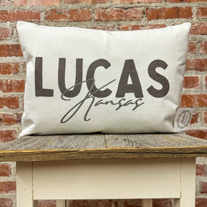 Lucas,KS Lumbar Pillow