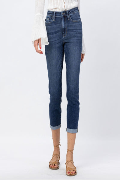 Kate Cuffed Slim Fit Jeans