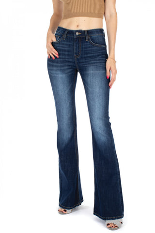 KanCan Dark-Wash Flare Jeans