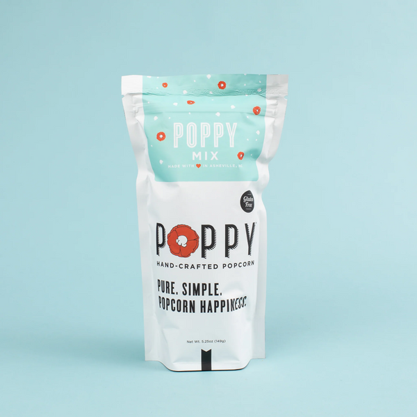 Poppy Hand-Crafted Popcorn- Poppy Mix Market Bag