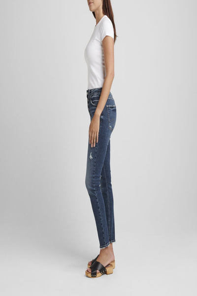 Avery Curvy Fit High Rise Skinny Jeans