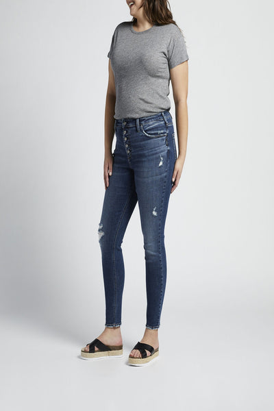 Avery Curvy Fit High Rise Skinny Jeans