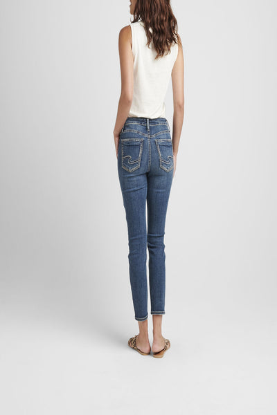 Suki Mid Rise Skinny Crop Jeans