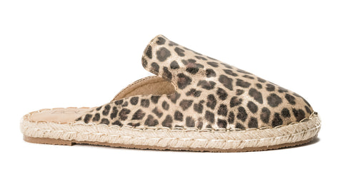 Taffy Leopard Print Mules