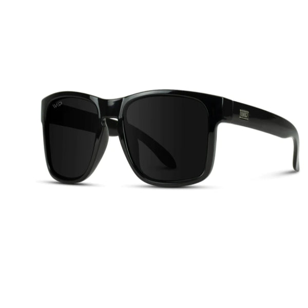 WearMe Pro Dorian Horn Rimmed Wrap Frame Sunglasses