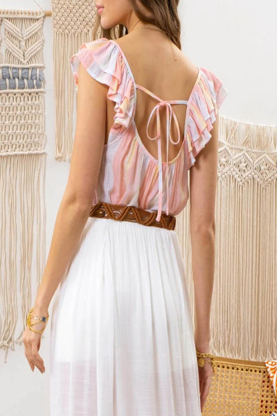 Love Heals Multi Striped Top