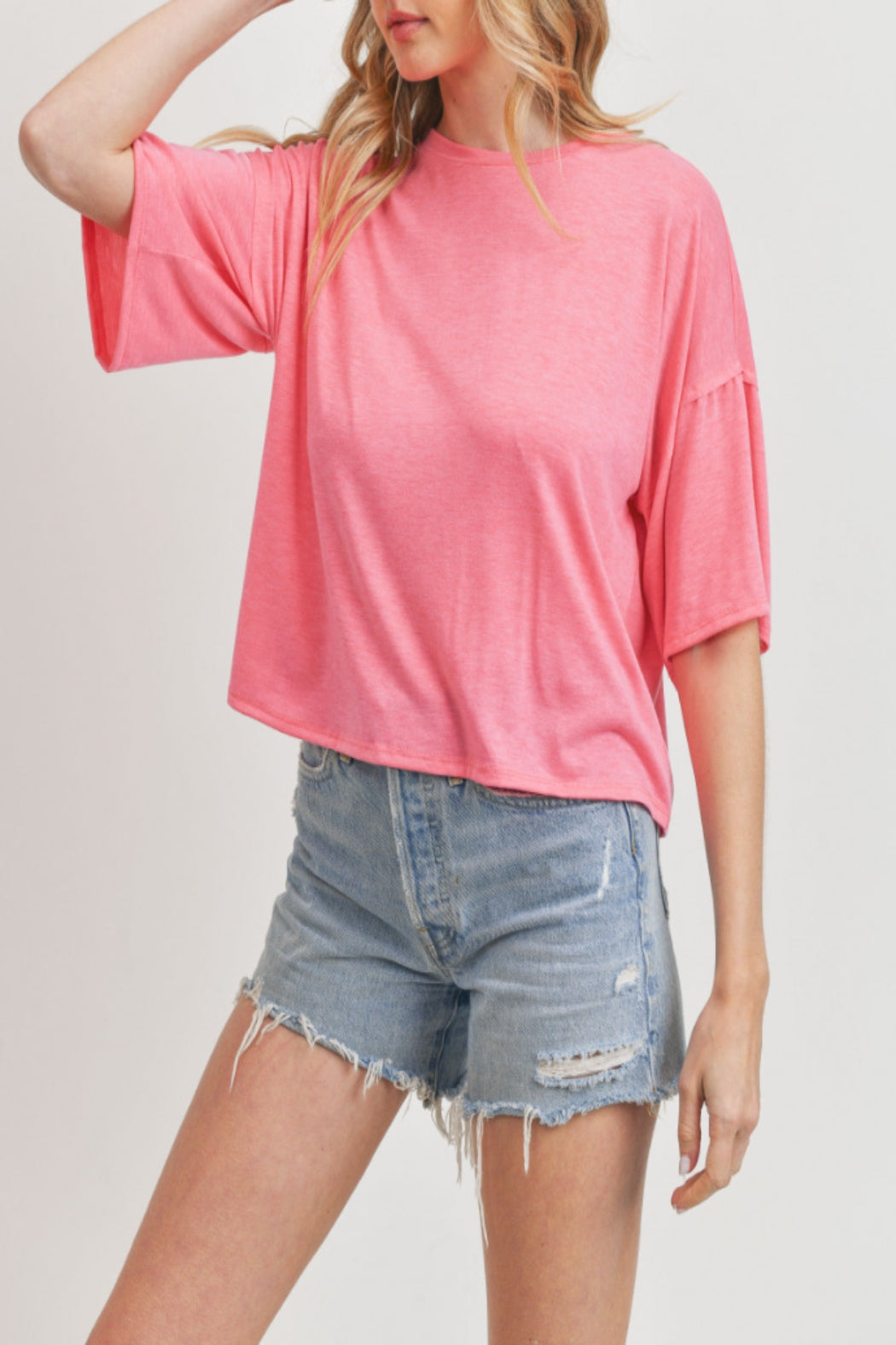 Ready Or Not Soft Jersey Knit Top