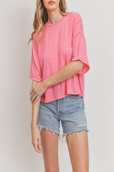 Ready Or Not Soft Jersey Knit Top