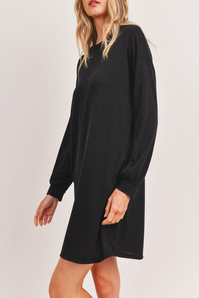 Obsessed Casual Sweatshirt Dress
