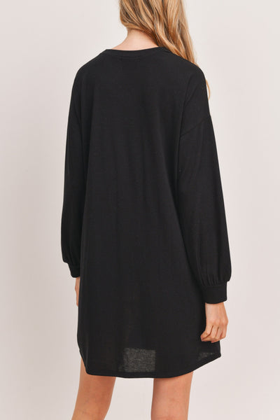 Obsessed Casual Sweatshirt Dress