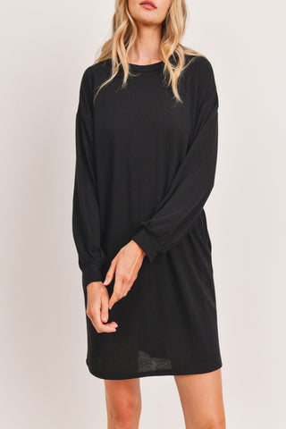 Obsessed Casual Sweatshirt Dress