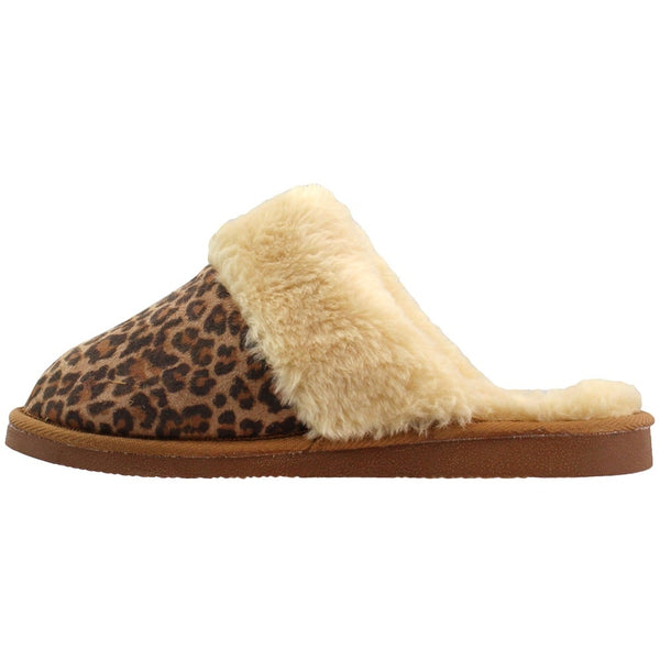 Snooze Leopard Print Slipper