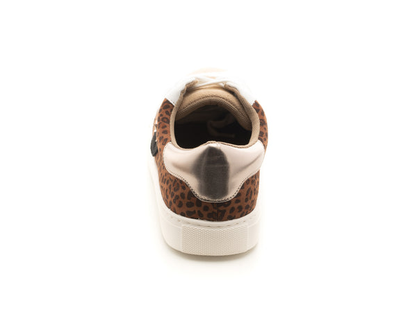Bolt Leopard Print Sneakers