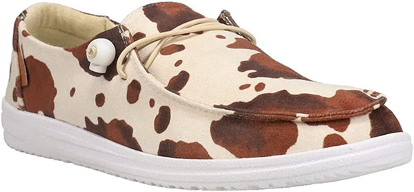 Kayak Brown Cow Slip-On Shoe