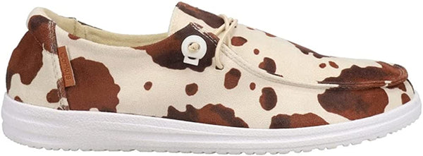 Kayak Brown Cow Slip-On Shoe