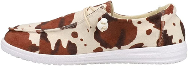 Kayak Brown Cow Slip-On Shoe