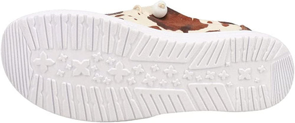 Kayak Brown Cow Slip-On Shoe