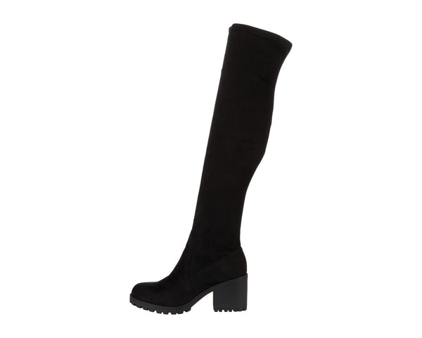 Linzy Suede Over The Knee Boots