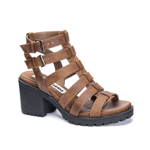 Fun Stuff Block Heel Sandals